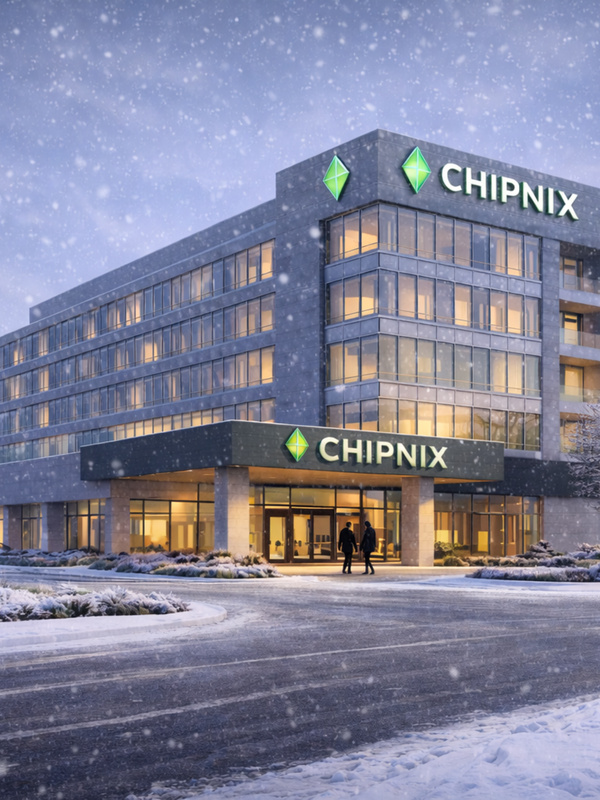 Architectural render of Chipnix Hotel & Casino Architecture